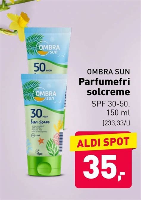 parfumefri solcreme